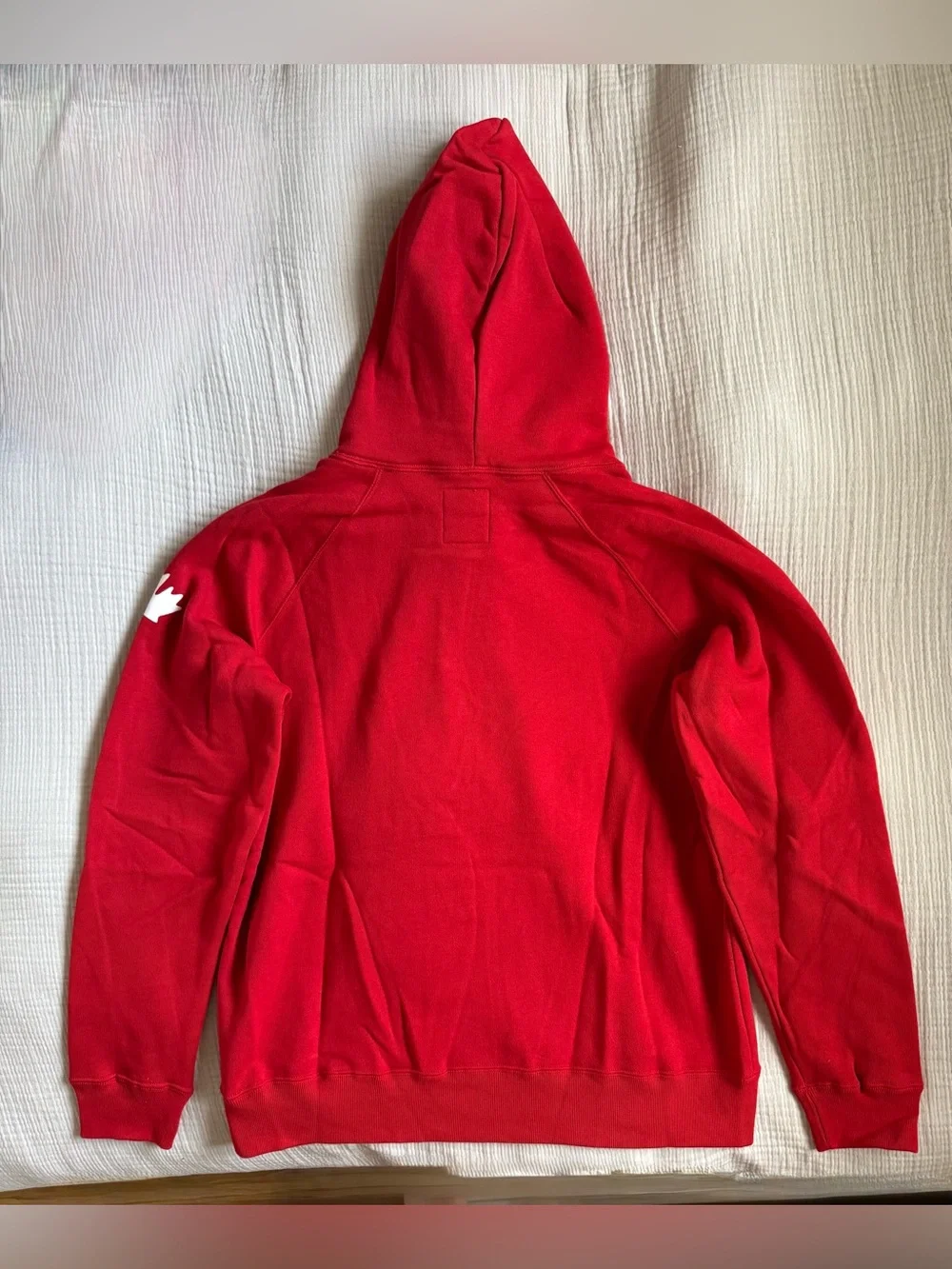 ROOTS Cooper Canada Kanga Hoodie in Sage Red (Unisex) - Picture 2 of 8